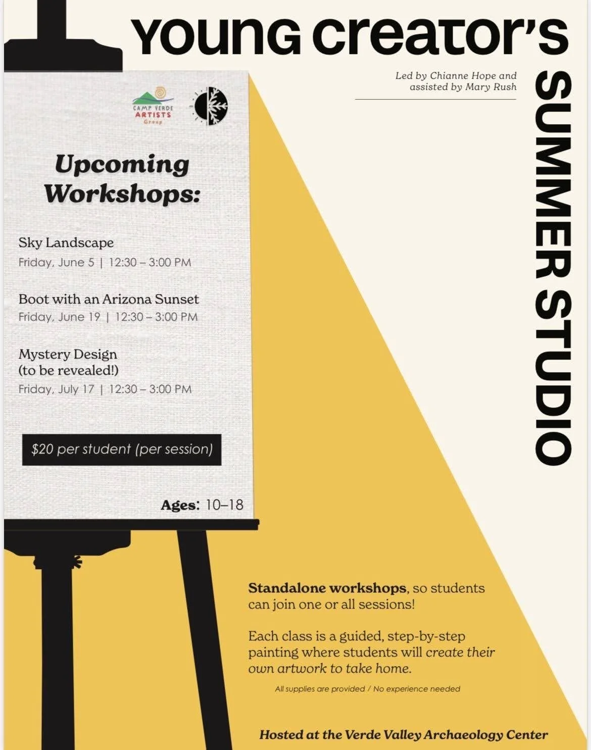 Young Creator’s Summer Studio