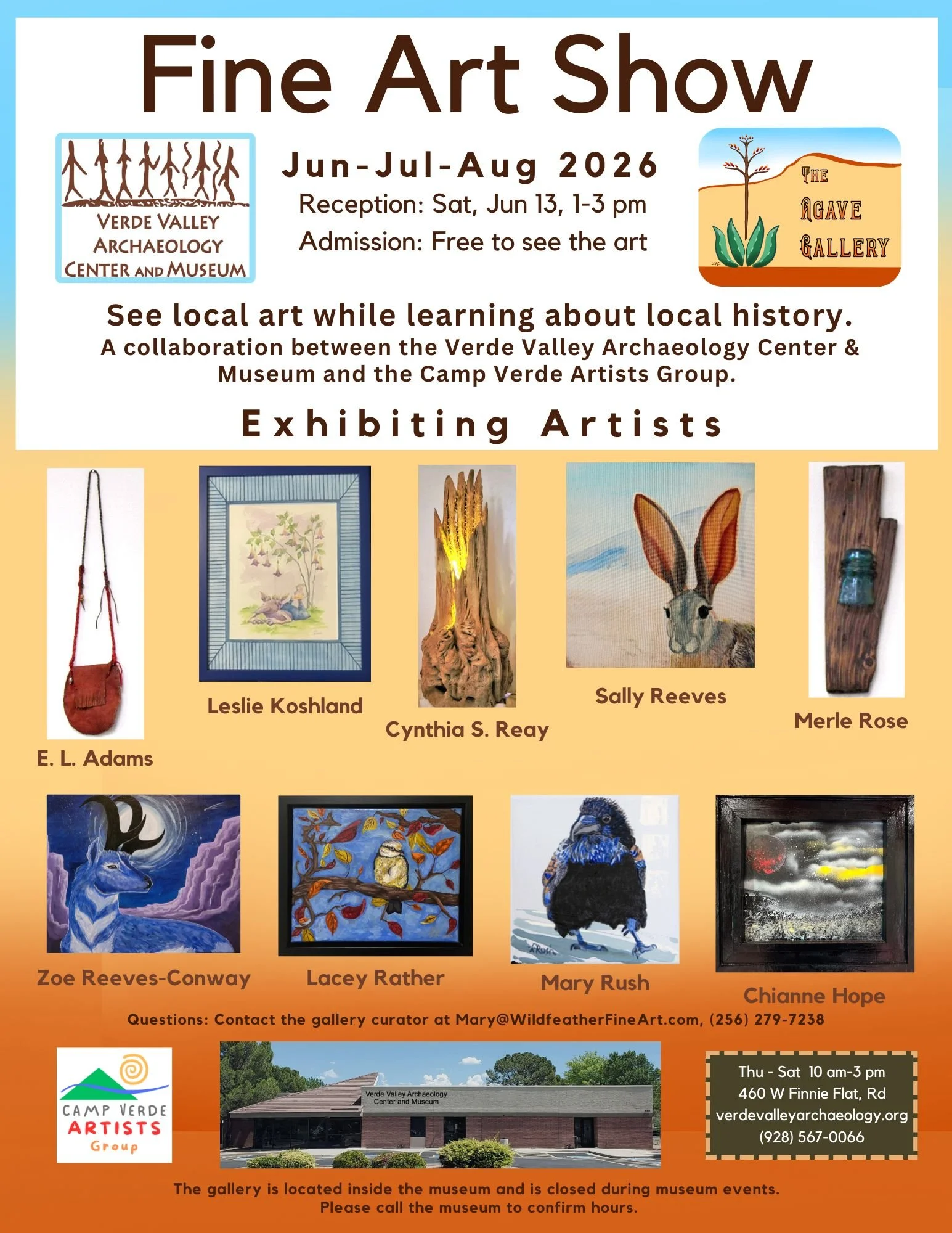 Camp Verde Artists Group Summer Reception
