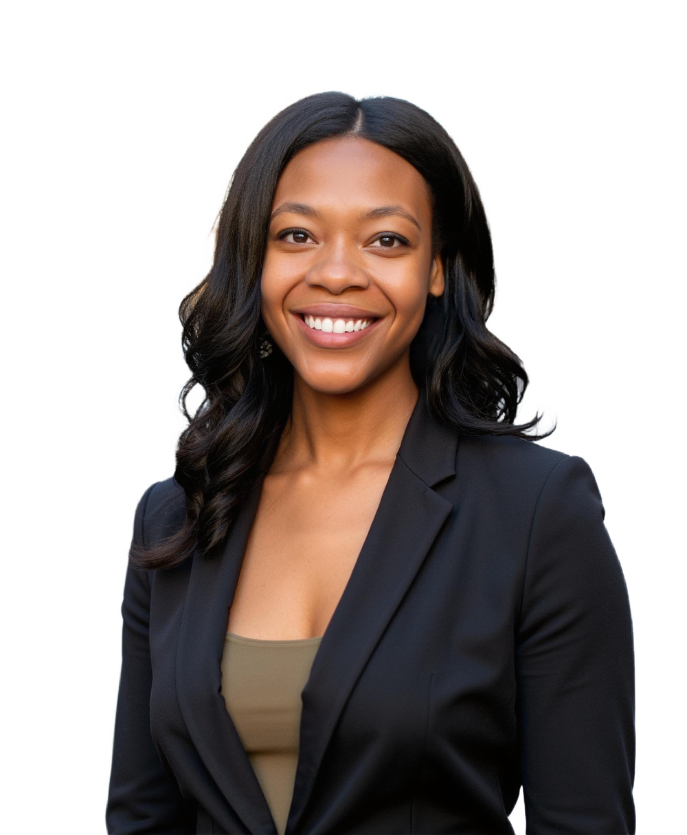 executive woman in suit smiling, wellness expert, executive coaching, corporate wellness program, wellness consulting, executive resilience coaching, workplace burnout prevention, leadership development, mindfulness training