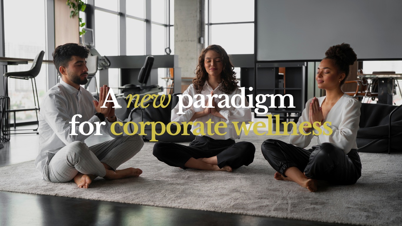Corporate wellness program, team meditation, leadership development, executive coaching