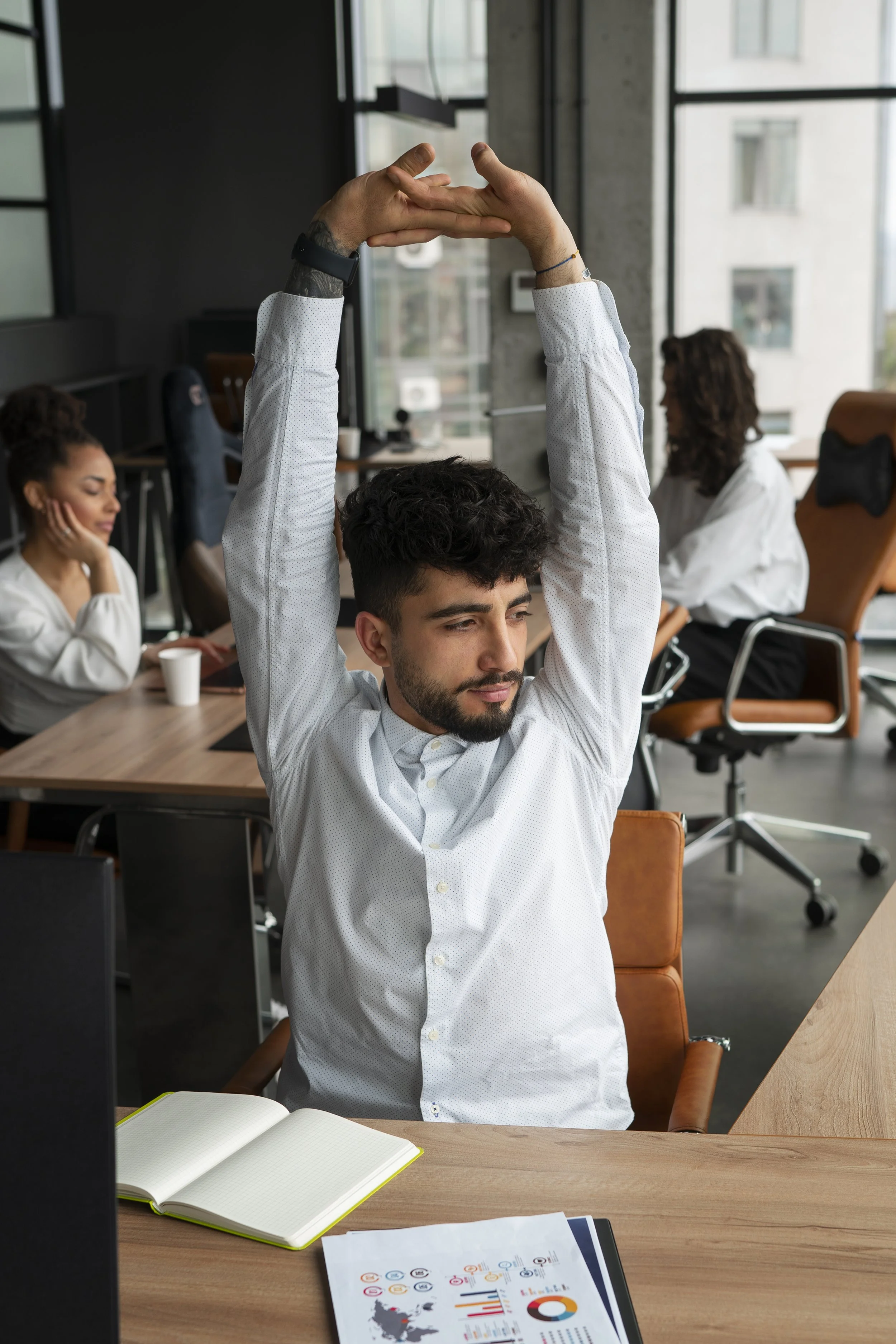 executive coaching case study, corporate wellness program results, wellness consulting case study
