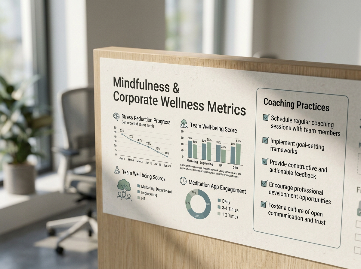 mindfulness and corporate wellness metrics executive coaching for burnout, corporate wellness programs, executive coach, wellness consulting, executive resilience coaching, workplace burnout prevention programs, leadership development training