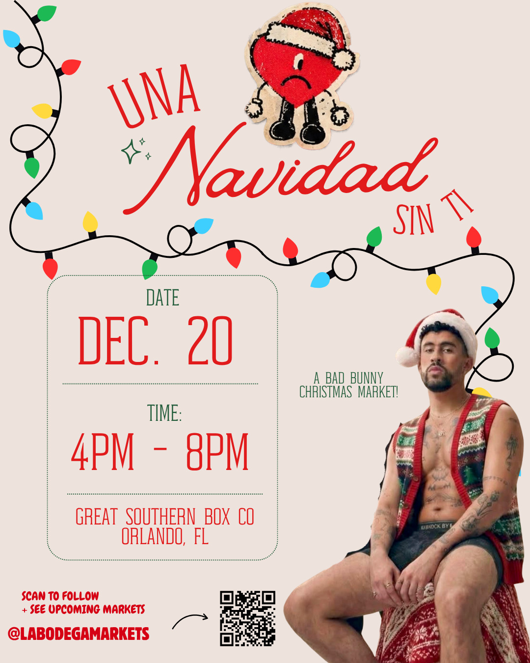 Una Navidad Sin Ti: A Bad Bunny Christmas Market