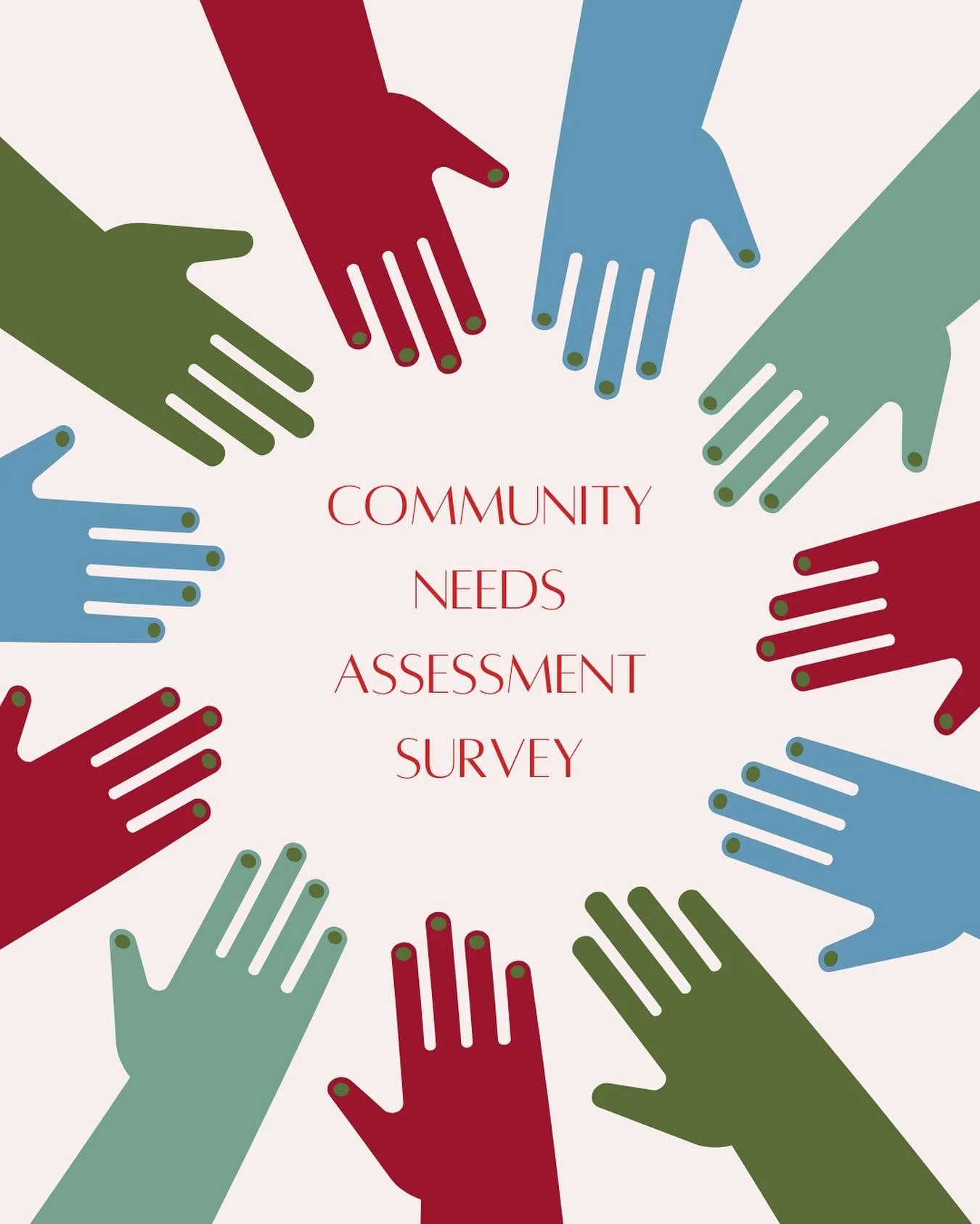 🏠🎨 COMMUNITY NEEDS ASSESSMENT SURVEY 

Hello Villagers! We have recently made a community needs assessment form that is linked in our bio. We welcome all those who are interested to fill it out. 

The survey serves a dual purpose&mdash; to both pro