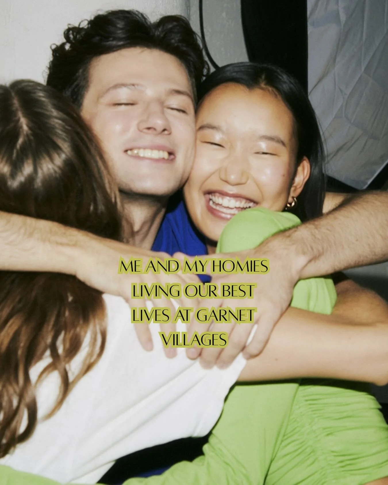 pov: you move into garnet villages and get to experience creative community while living communally