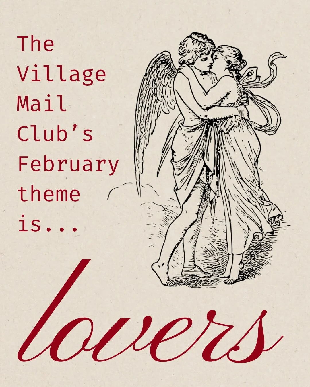 Our mail club is live! 💌📫

February&rsquo;s theme is lovers 💘

Purchase at garnetvillages.com/mailclub (also linked in our bio). Monthly &amp; subscription options are available. We can&rsquo;t wait to share a little piece of the village with you!