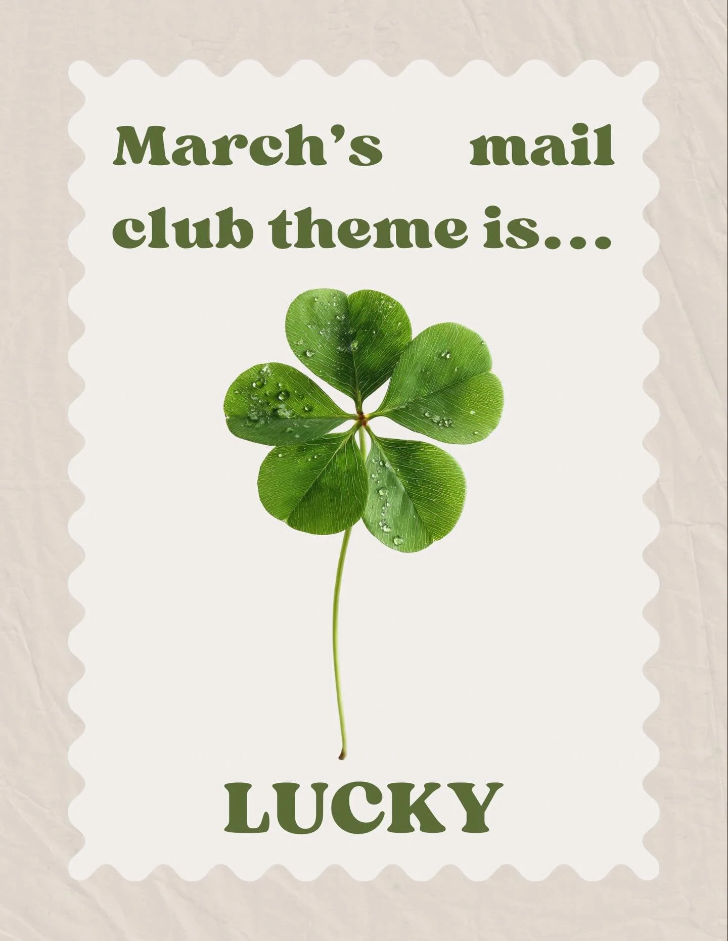 February&rsquo;s Mail Club was a success! Thank you so everyone who subscribed&mdash; we hope you enjoyed! 

March&rsquo;s theme is&hellip; Lucky! Subscribe at garnetvillages.com/mailclub. And reminder, UMF students get 10% off with code &ldquo;UMF10