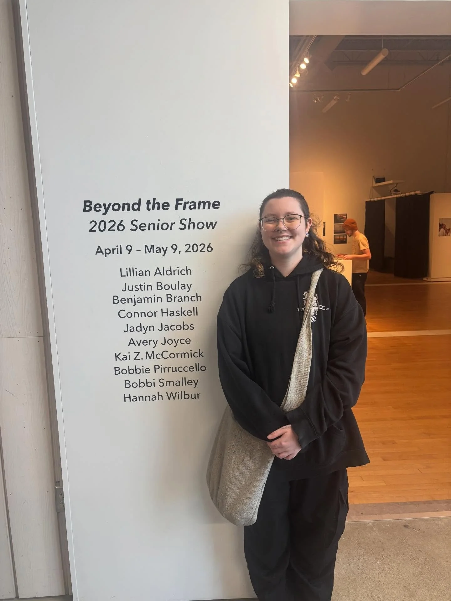 Congratulations to our resident &amp; founding member Avery for her gallery debut! Some of the Garnet Villages crew had the chance to attend the opening ceremony. We had a lovely evening looking at their work and the work of their peers.
