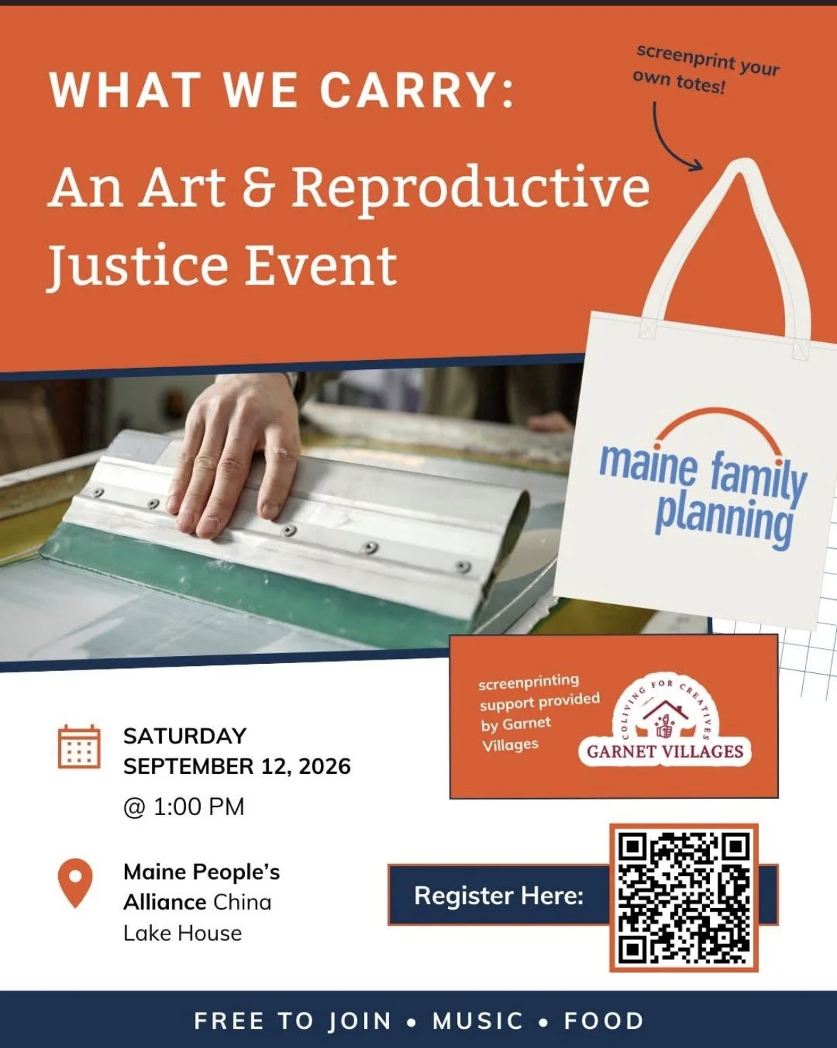 What We Carry: An Art & Reproductive Justice Event
