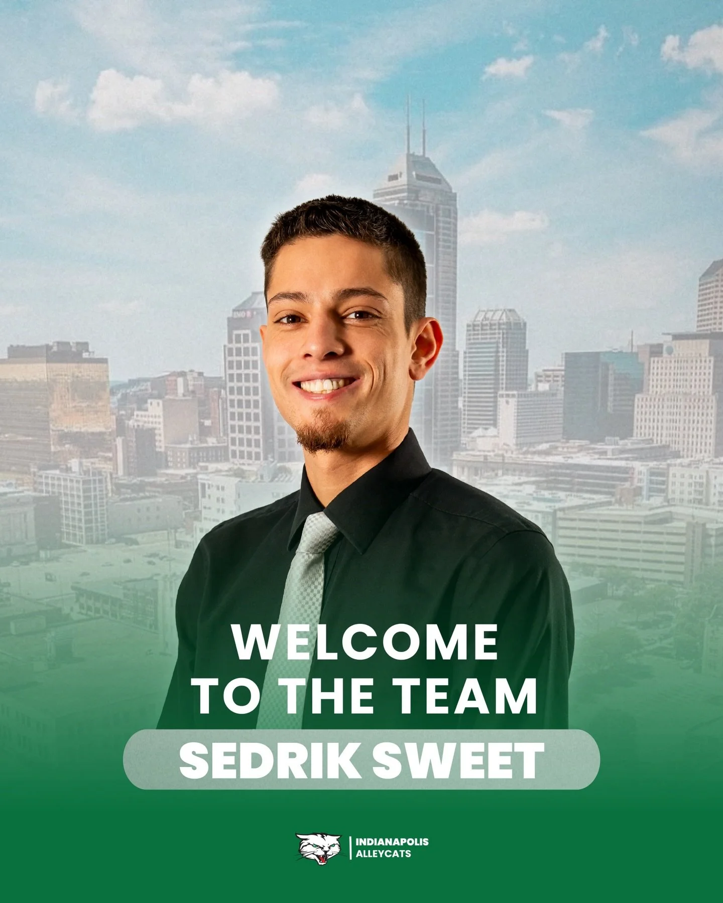 We are incredibly excited to welcome and announce Sedrik Sweet as the Indianapolis Alleycats Creative Director. Sedrik has spent years balancing life in the production industry with life on the ultimate field&mdash;now, he&rsquo;s combining those wor
