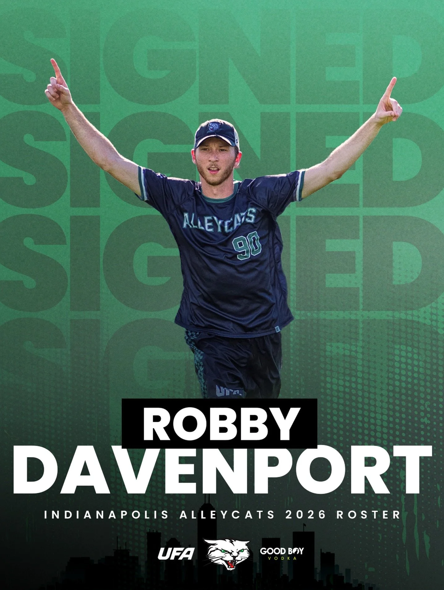 SIGNED ✍️🔥 Robby Davenport returns to the 2026 roster ready to make an impact. #90 sets the tone and raises the standard every time he steps between those lines! 😤