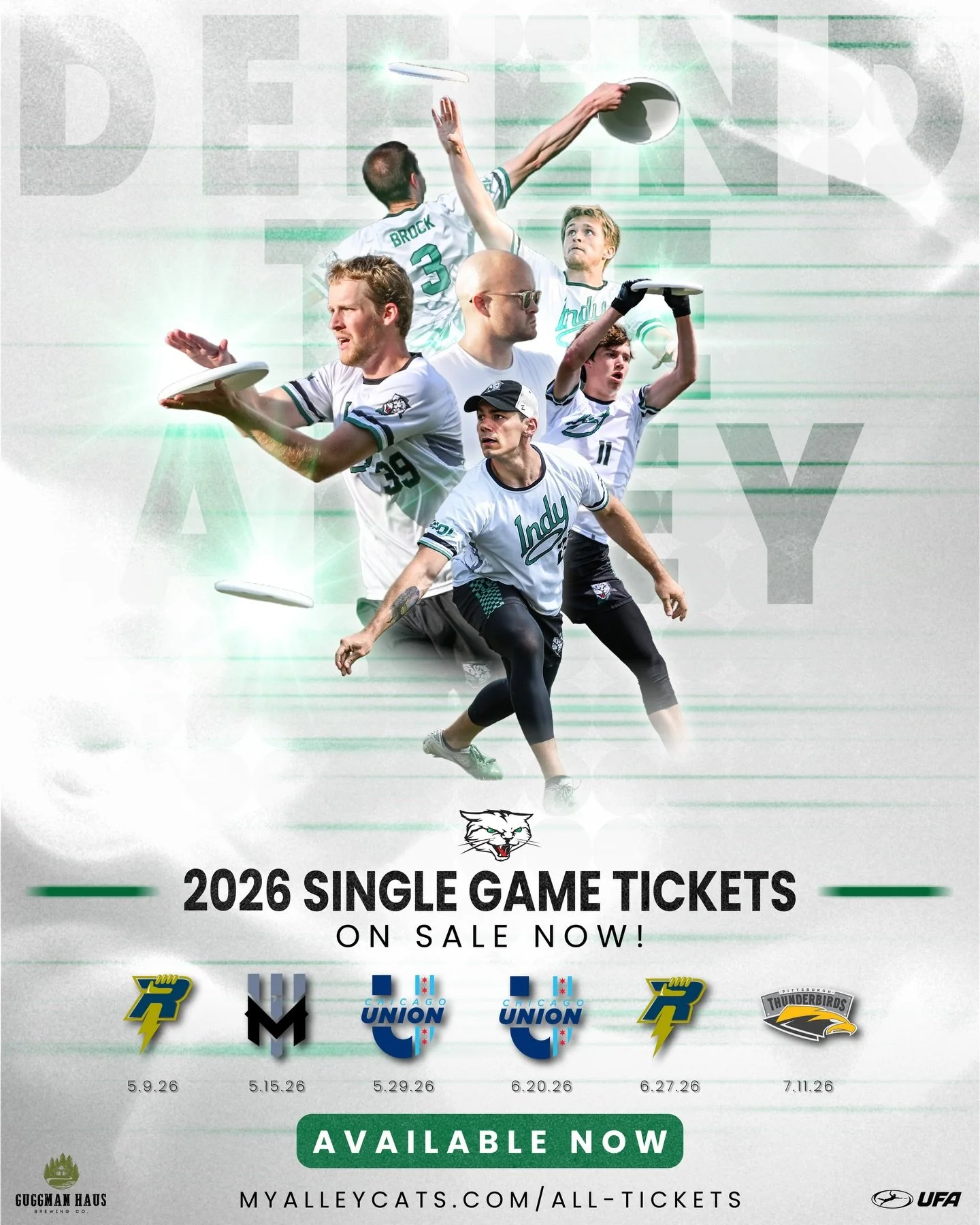 The 2026 season is almost here, and however you show up, just make sure you&rsquo;re in the building! 

🎟️ Single Game - Catch the chaos
🔥 Season Tickets - Don&rsquo;t miss a moment
👑 Club Seats - Level up the experience
👥 Group Tickets - Bring t