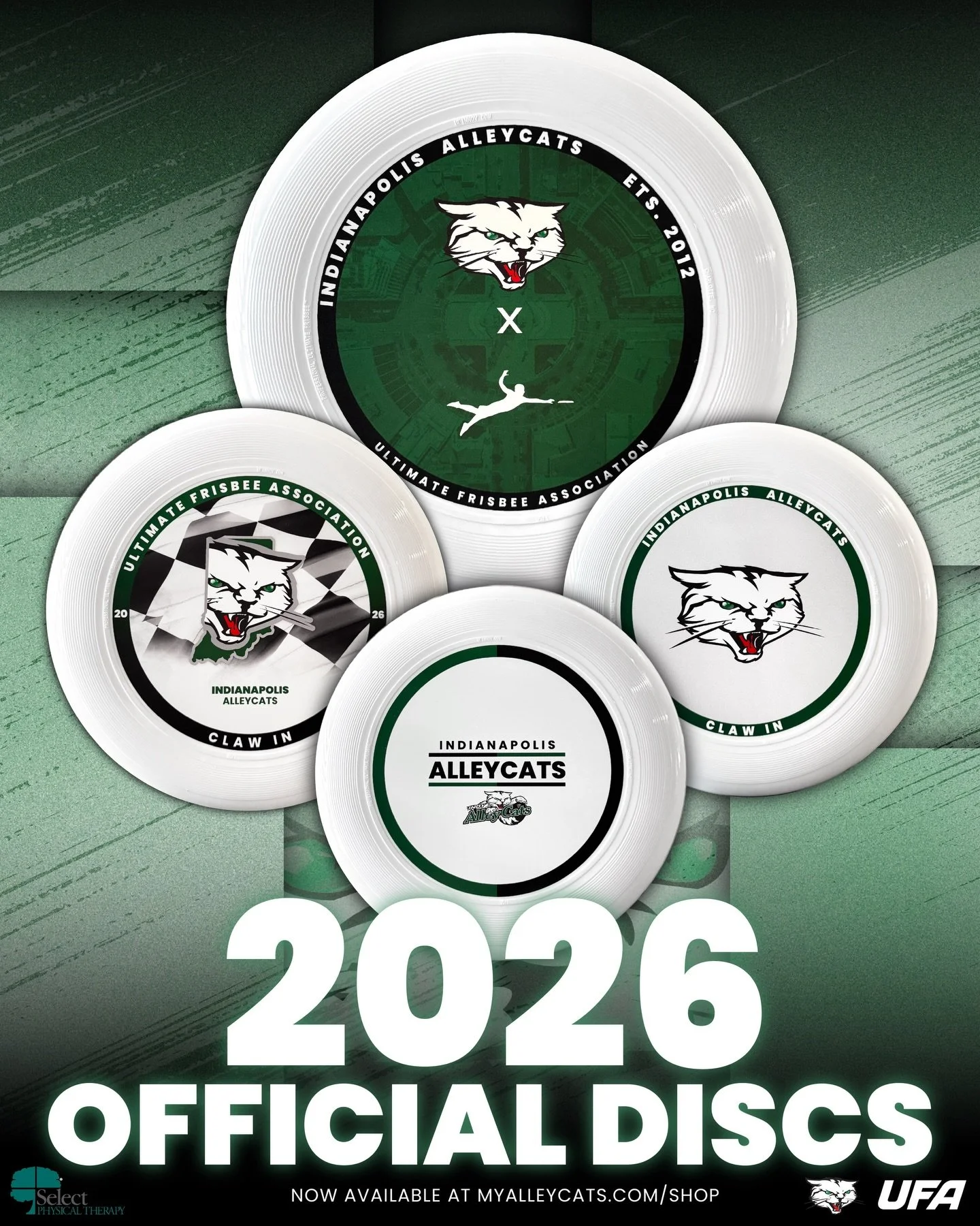 New Season. New Heat. 🔥 2026 Official Discs are HERE! 🥏

Shop now &rarr; myalleycats.com/shop (Link in Bio)

Presented by @select_pt