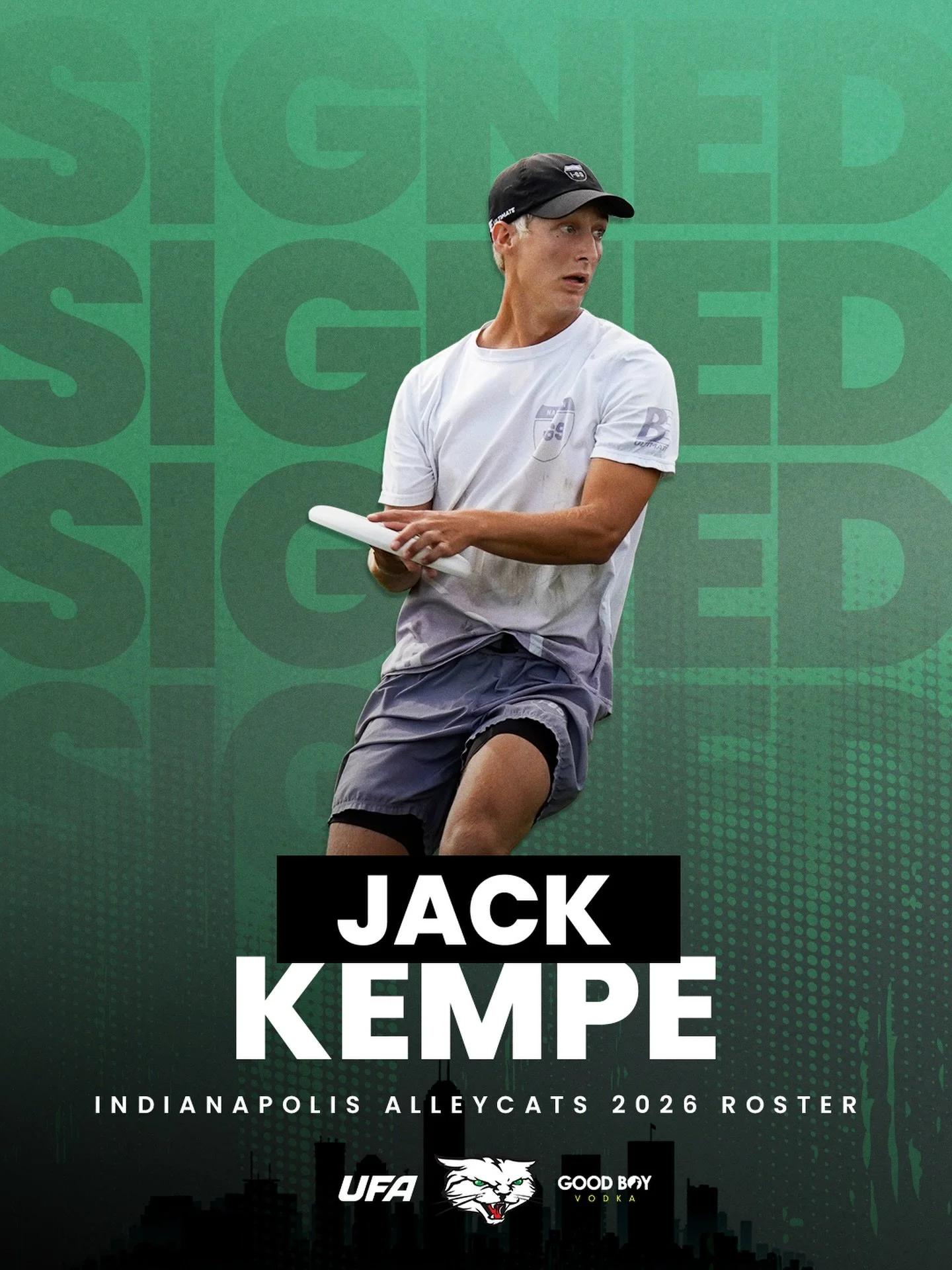 Signed and sealed. ✍️ Jack Kempe joins the 2026 Alleycats roster! #defendthealley