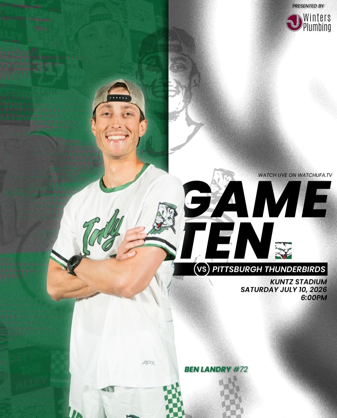Game 10 has arrived and we are back at Kuntz Stadium for fan appreciation night! Come join us for a night of fun with friends and family, as the Alleycats take on the Thunderbirds!