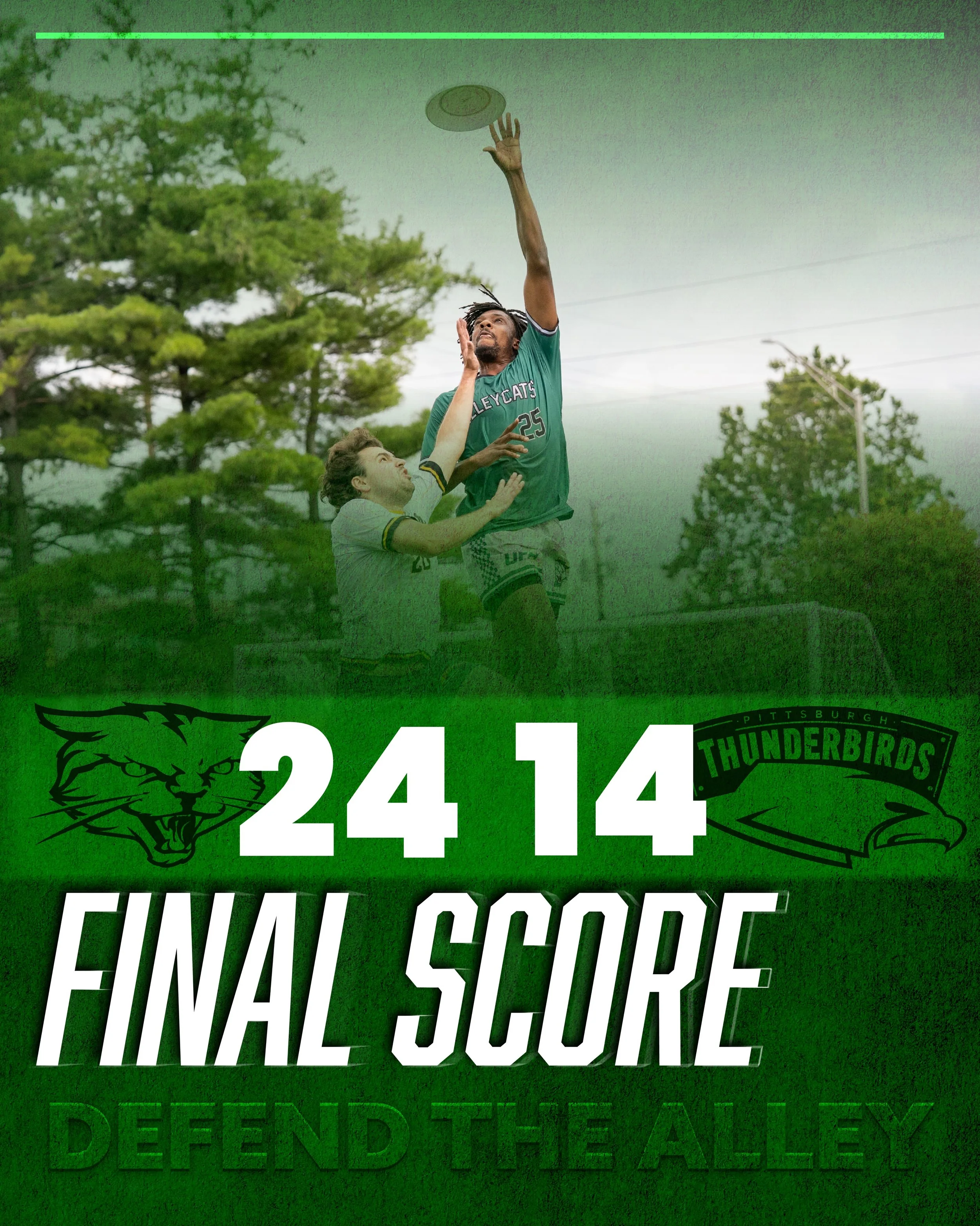 PLAYOFFS CLINCHED. What a win at home! #defendthealley