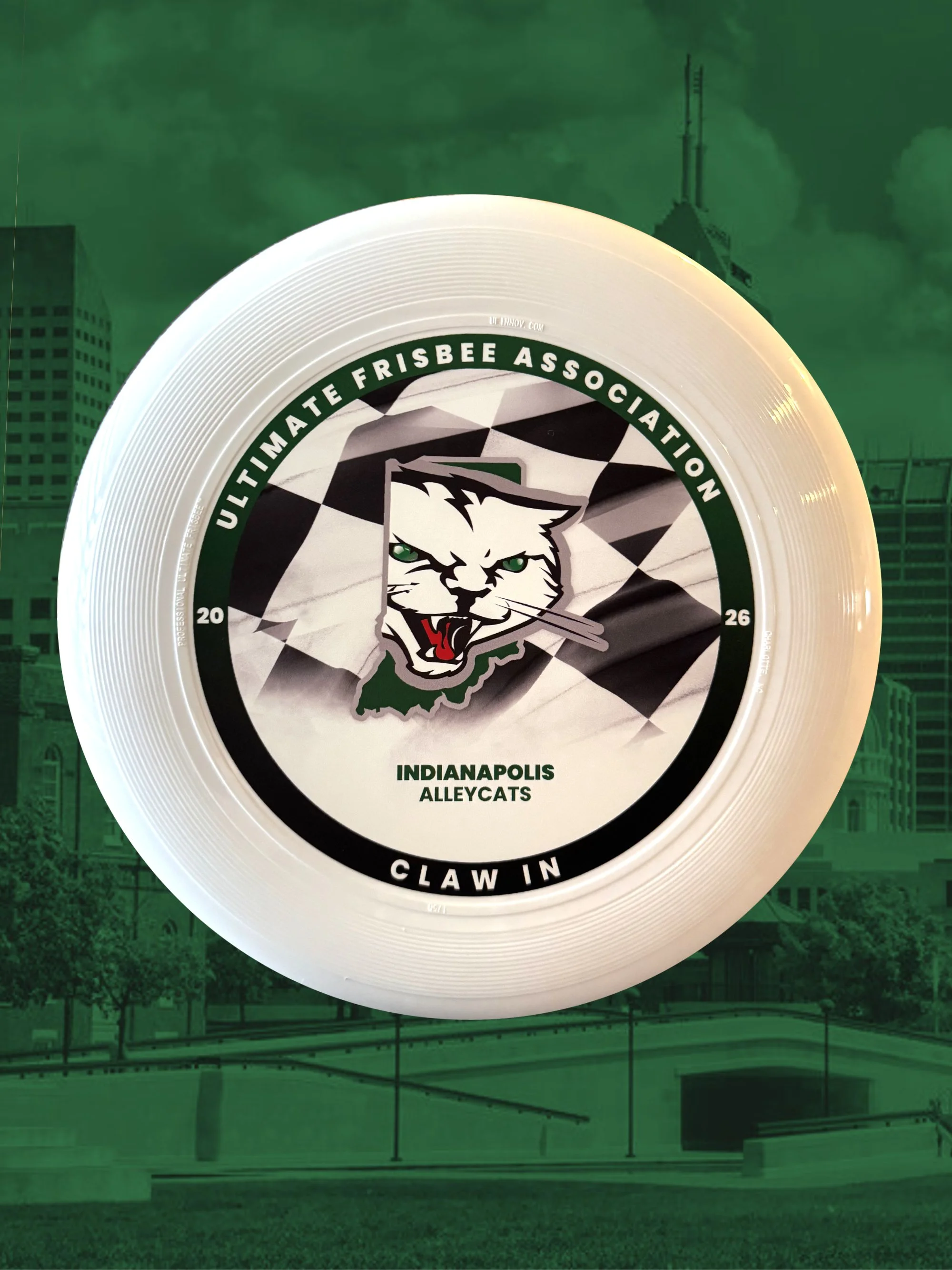 2026 Checkered Flag Cat Disc NEW