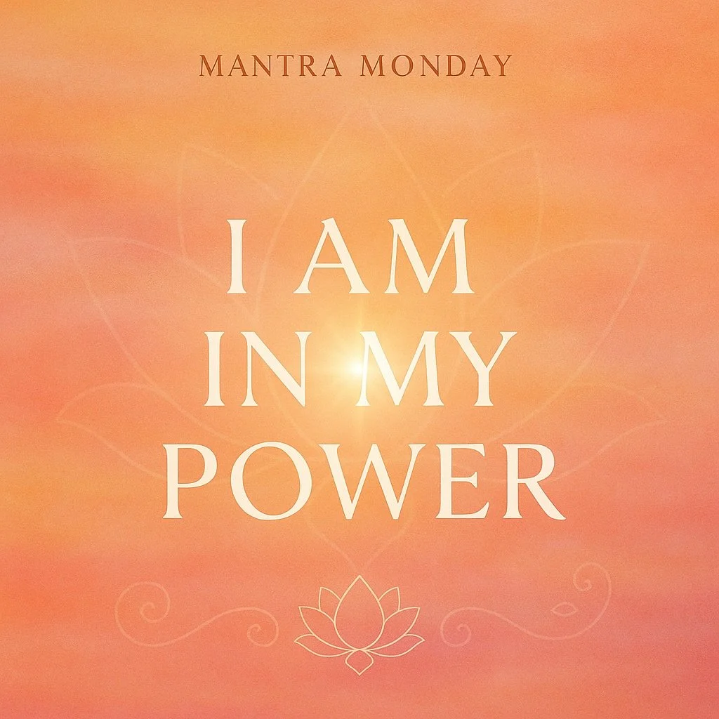 Your power lives in your presence. 
When your energy becomes dispersed, pull it all back to your center. Take a deep breath and draw all of your energy into your spine. Feel it from your root (tailbone) to your crown. 

Save &amp; use this powerful m
