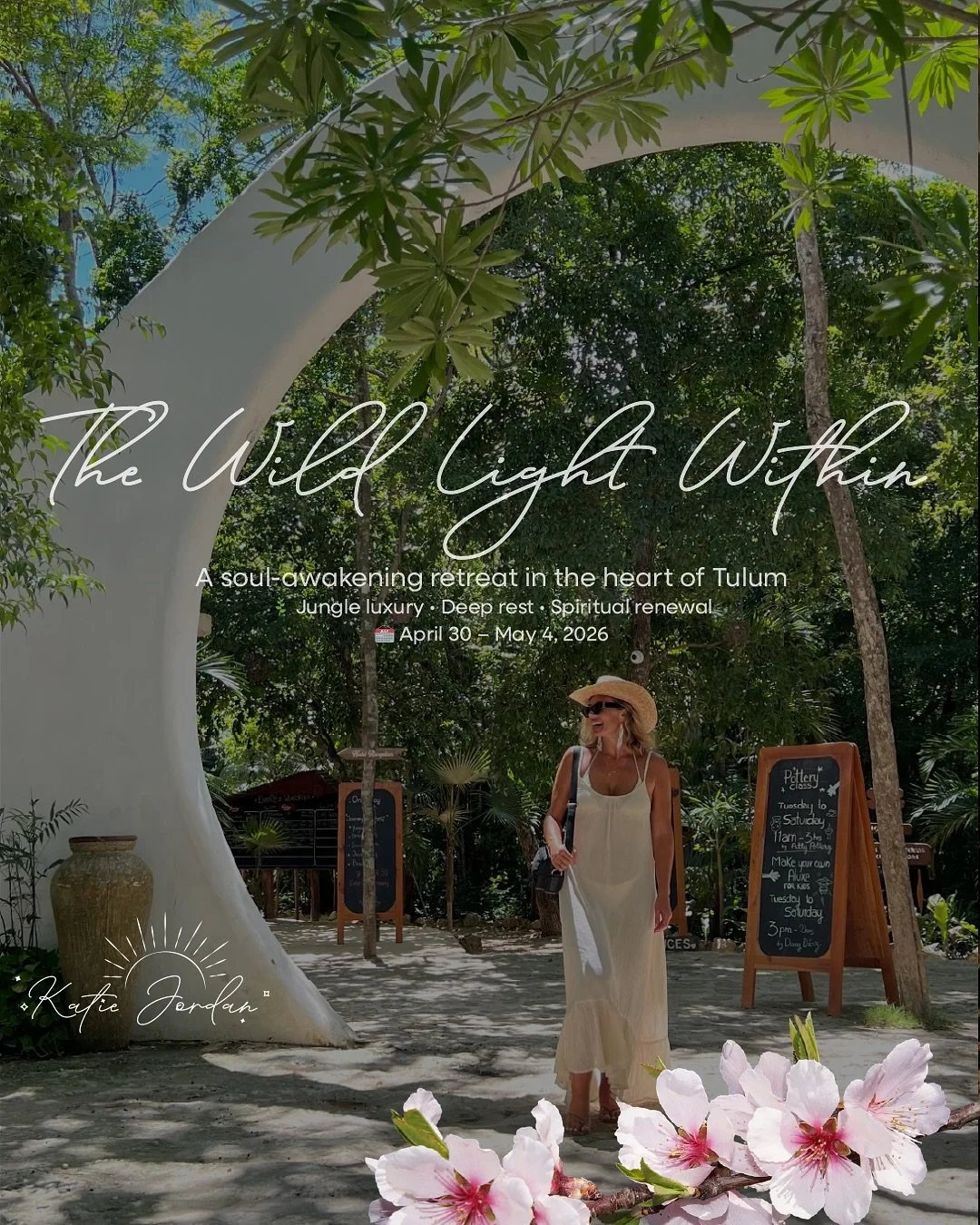 🌿✨ It&rsquo;s here&hellip; The Wild Light Within Retreat is officially LIVE!

5 days of jungle magic in the heart of Tulum, Mexico. Heart-expanding yoga, soul-nourishing ceremonies, and the kind of connection that changes you forever.

Step away fro