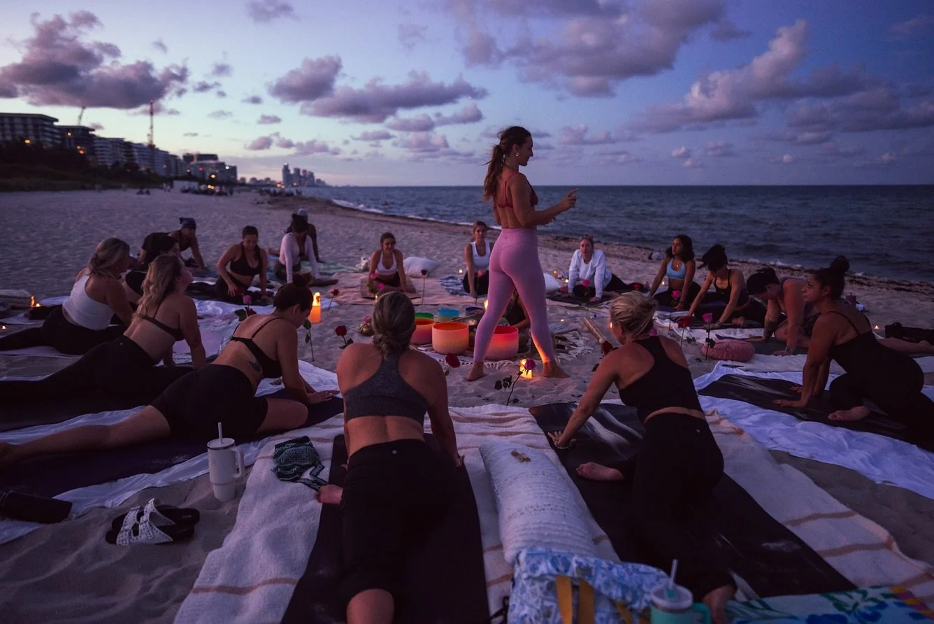 🌕✨ Full Moon Beach Yin ✨🌊
Saturday, September 6th &middot; 7:30PM &middot; 85th st Miami Beach

Last month&rsquo;s class under the full moon was pure magic. The ocean breeze, the glow of the city lights, and a community of souls coming together to 
