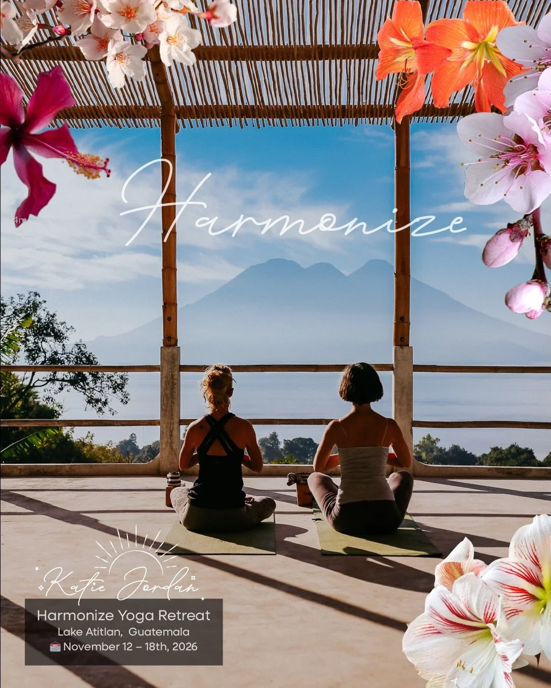 Our next retreat destination is here!! We&rsquo;re going to lake atitl&aacute;n, Guatemala 🥰💕✨🌋🌿🌺

November 12-18th, 2026
Yoga, ceremony, hiking, community, good food &amp; so much more🪷

Spaces are limited to ensure our experience is intimate.