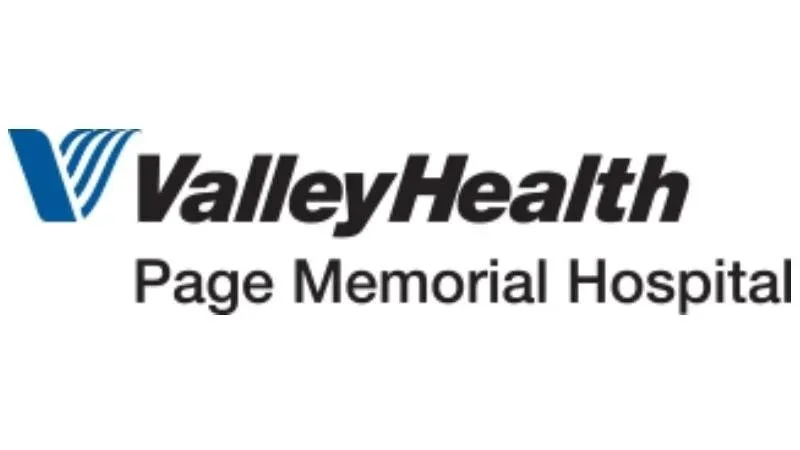 Valley Health and Page Memorial Hospital logo.