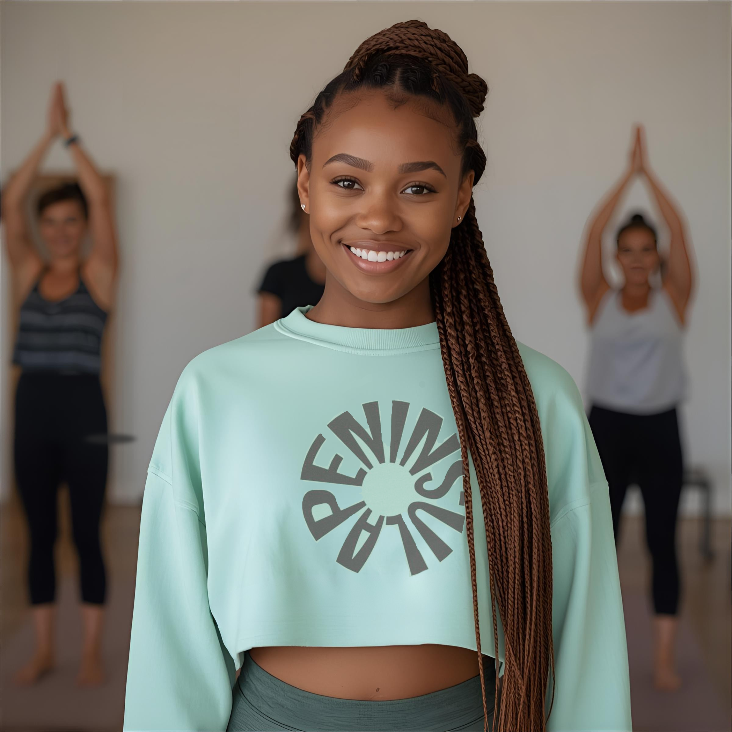 Peninsula Energy Cropped Sweatshirt