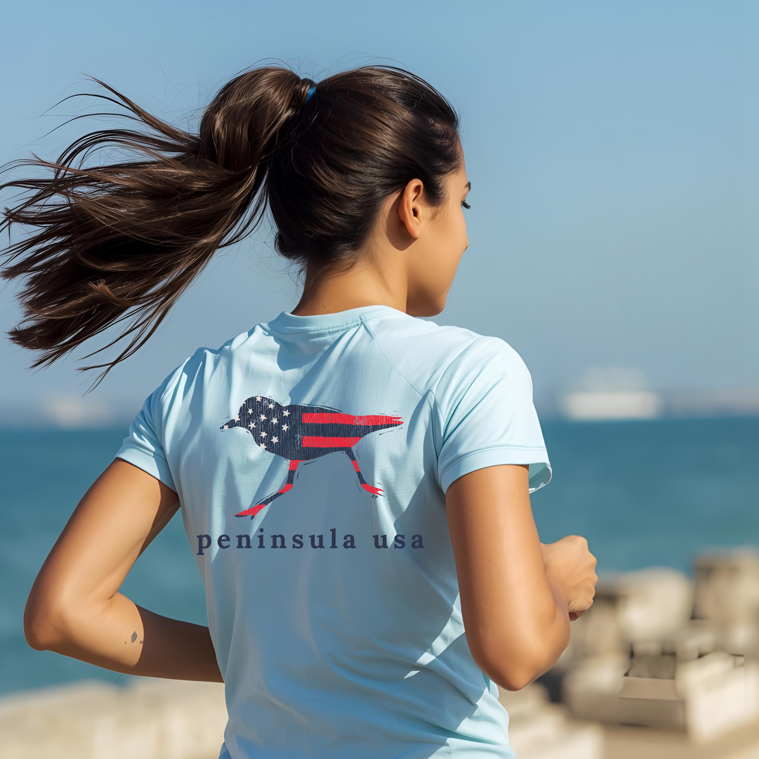 Peninsula USA Adult Tee