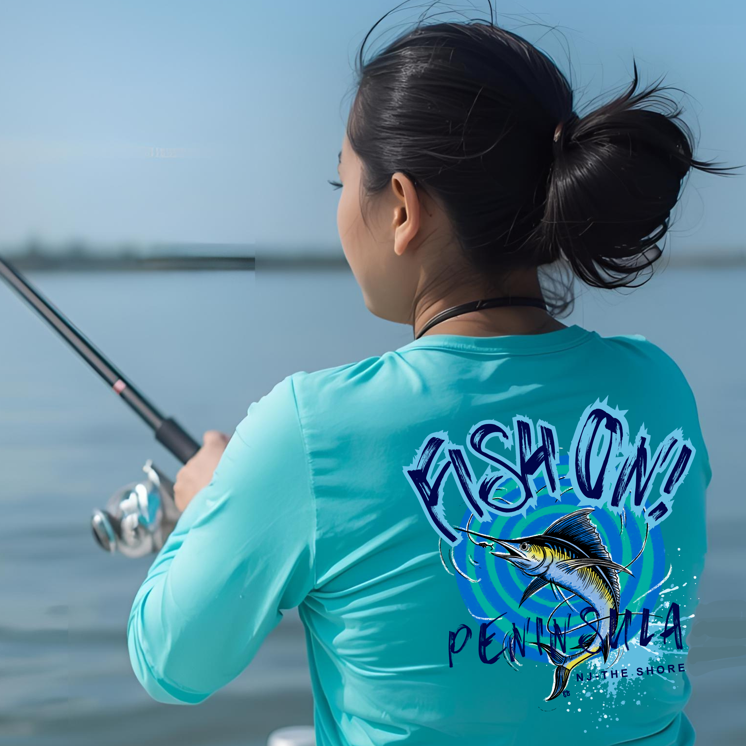 Fish On! Luxe Feel Long Sleeve Tee