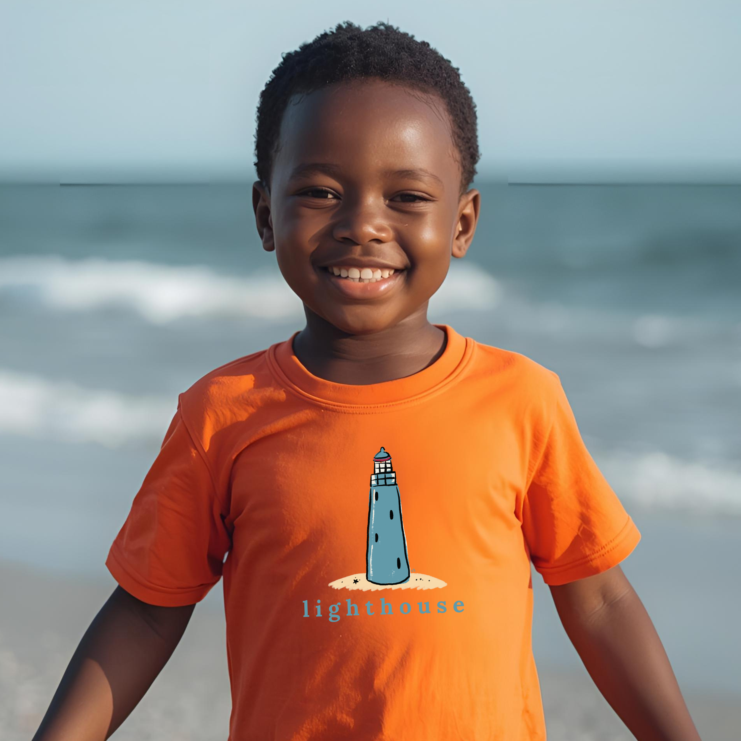 Sandy Hook Lighthouse Toddler Tee