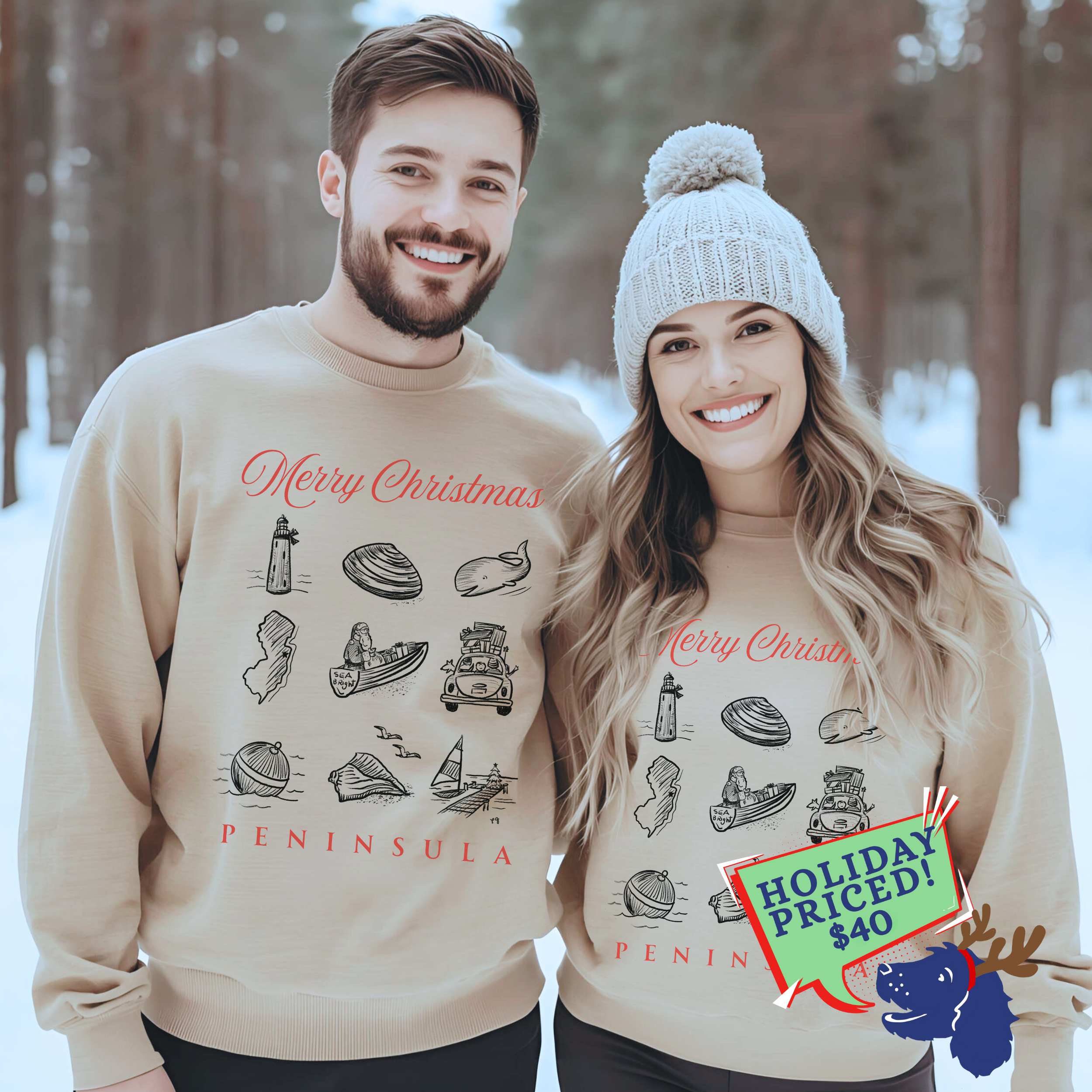 Shore Traditions Christmas Sweatshirt