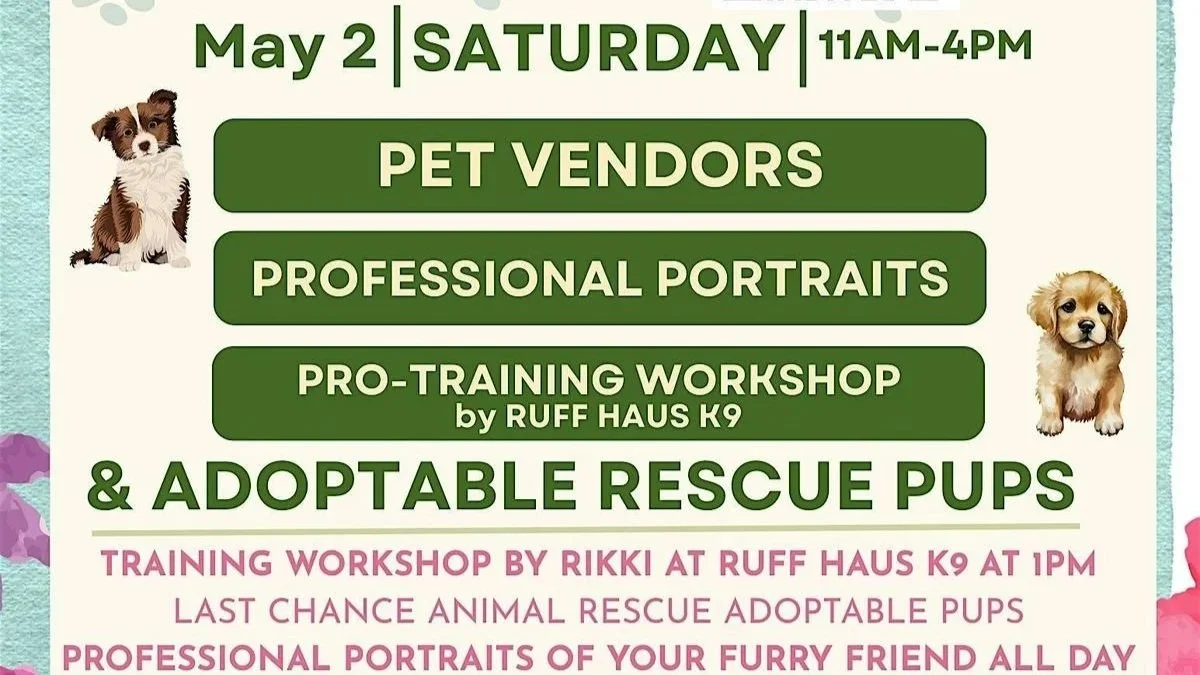 Paws &amp; Portraits Spring Market