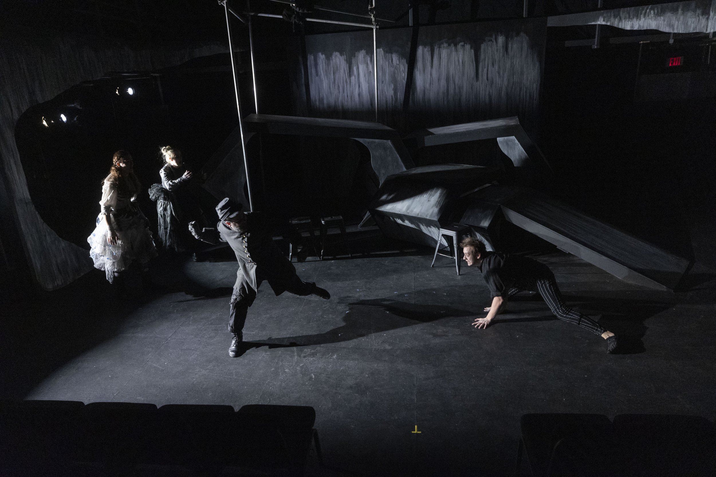 Pictured: Emily Pitters, Gillian Garvie, Jonathan MacPherson, Piper Nordell