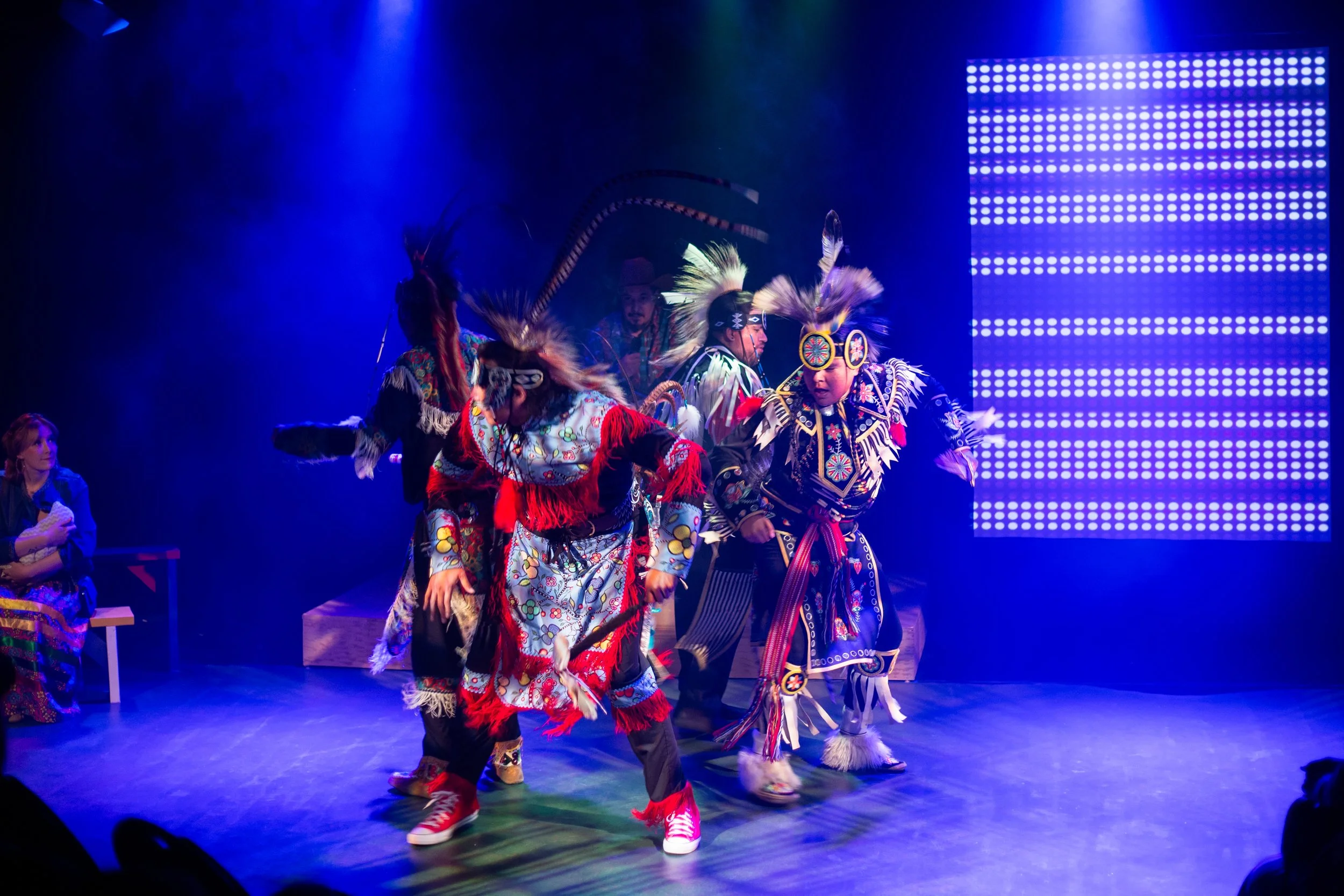 Powwow: A Theatrical Production — Set Design