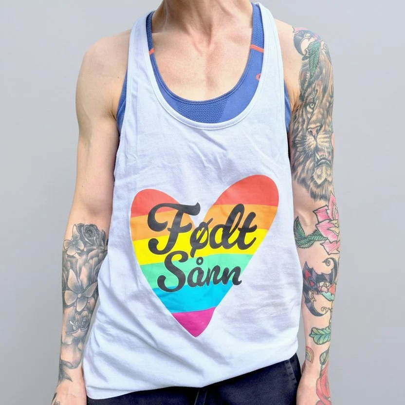 Unisex Singlet Født sånn