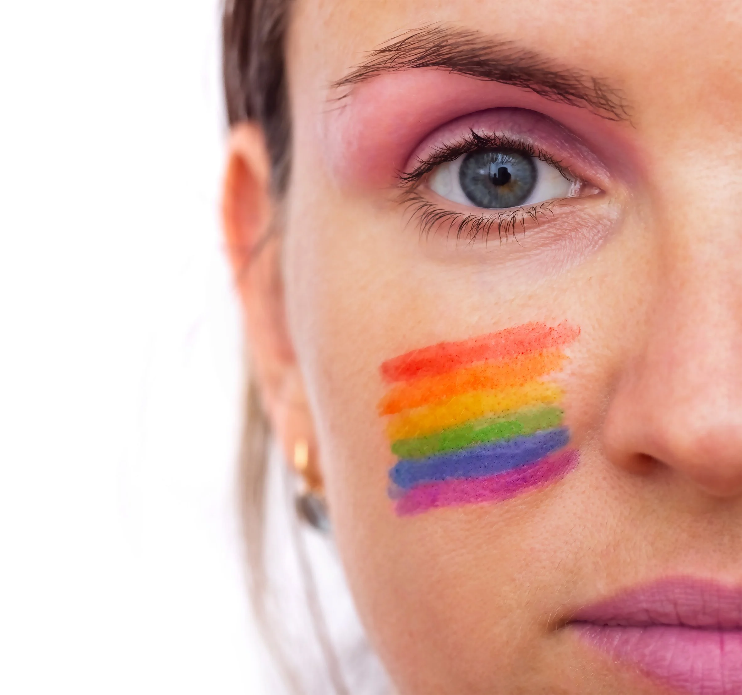 Regnbue Ansiktsfarge