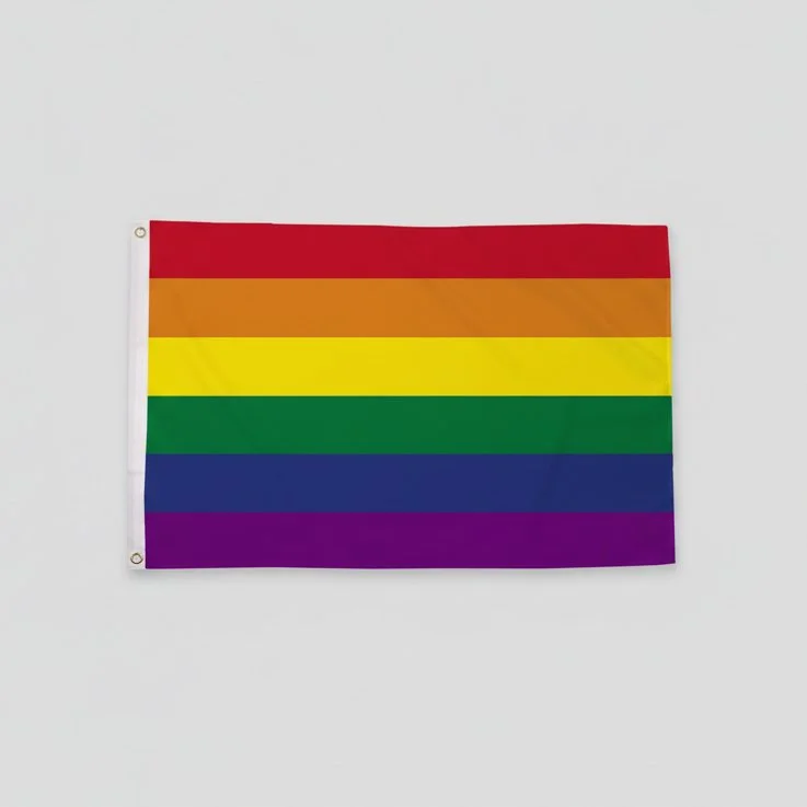 Regnbueflagg 90x150 cm