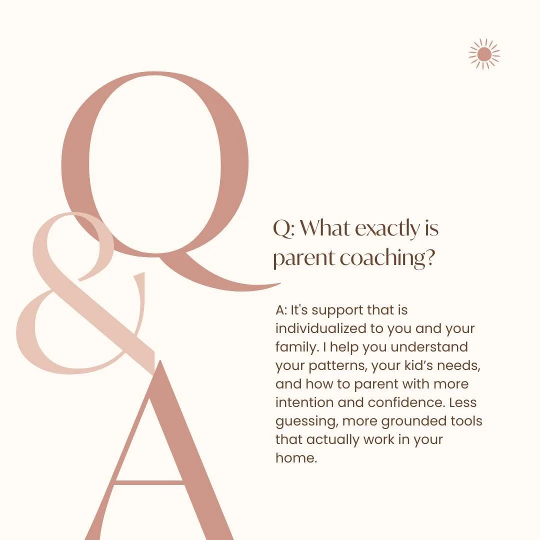 If you&rsquo;ve ever wondered what parent coaching actually is&hellip; this one&rsquo;s for you.
It&rsquo;s not therapy. It&rsquo;s not advice from your mom&rsquo;s Facebook group.
It&rsquo;s a space for you to pause, unpack, and get the tools that h