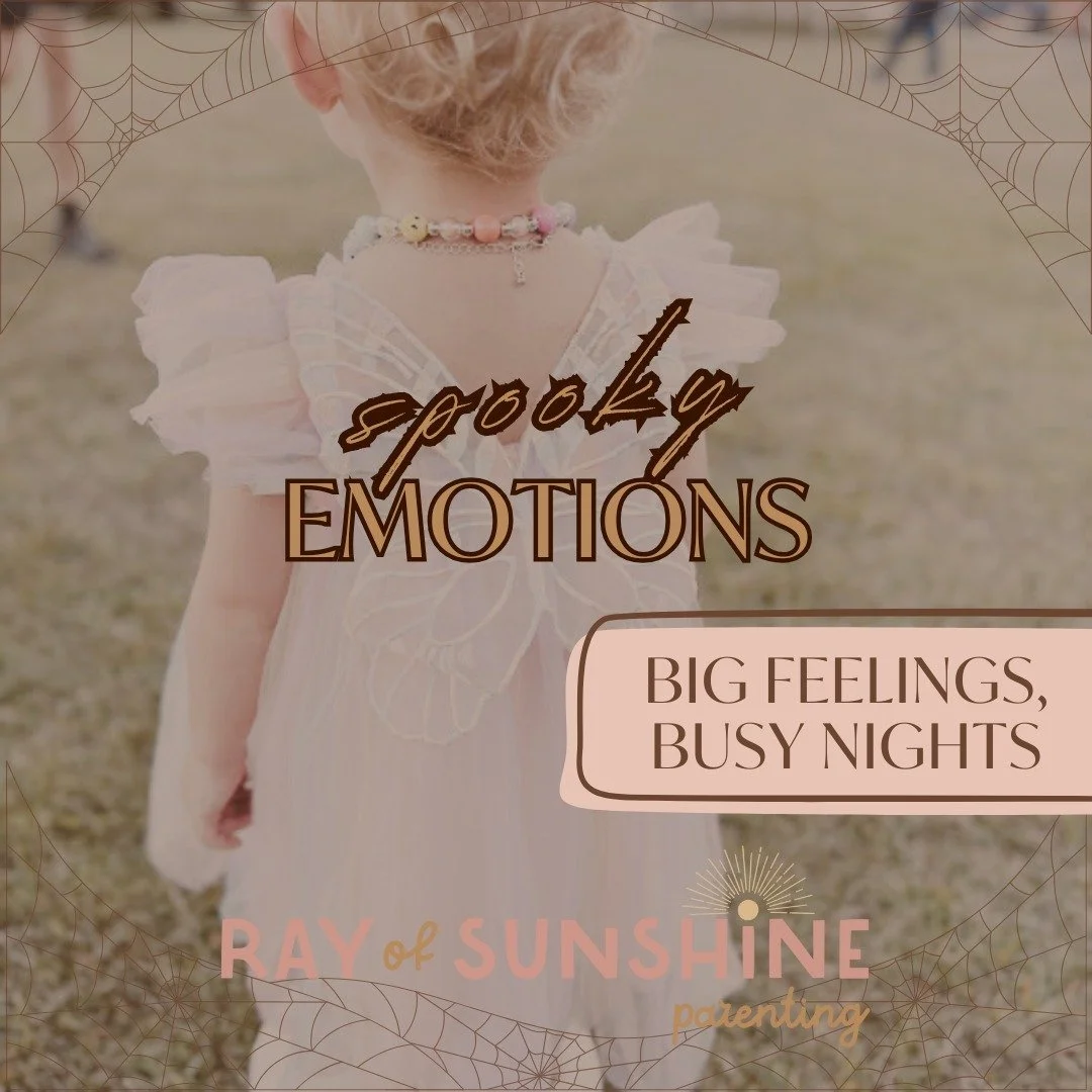 Halloween is supposed to be fun, but overstimulation doesn&rsquo;t care about your plans.

The crowds, the sugar, the itchy costumes, the noise - it&rsquo;s a lot for little nervous systems.

If your child melts down mid&ndash;trick-or-treat, don&rsq