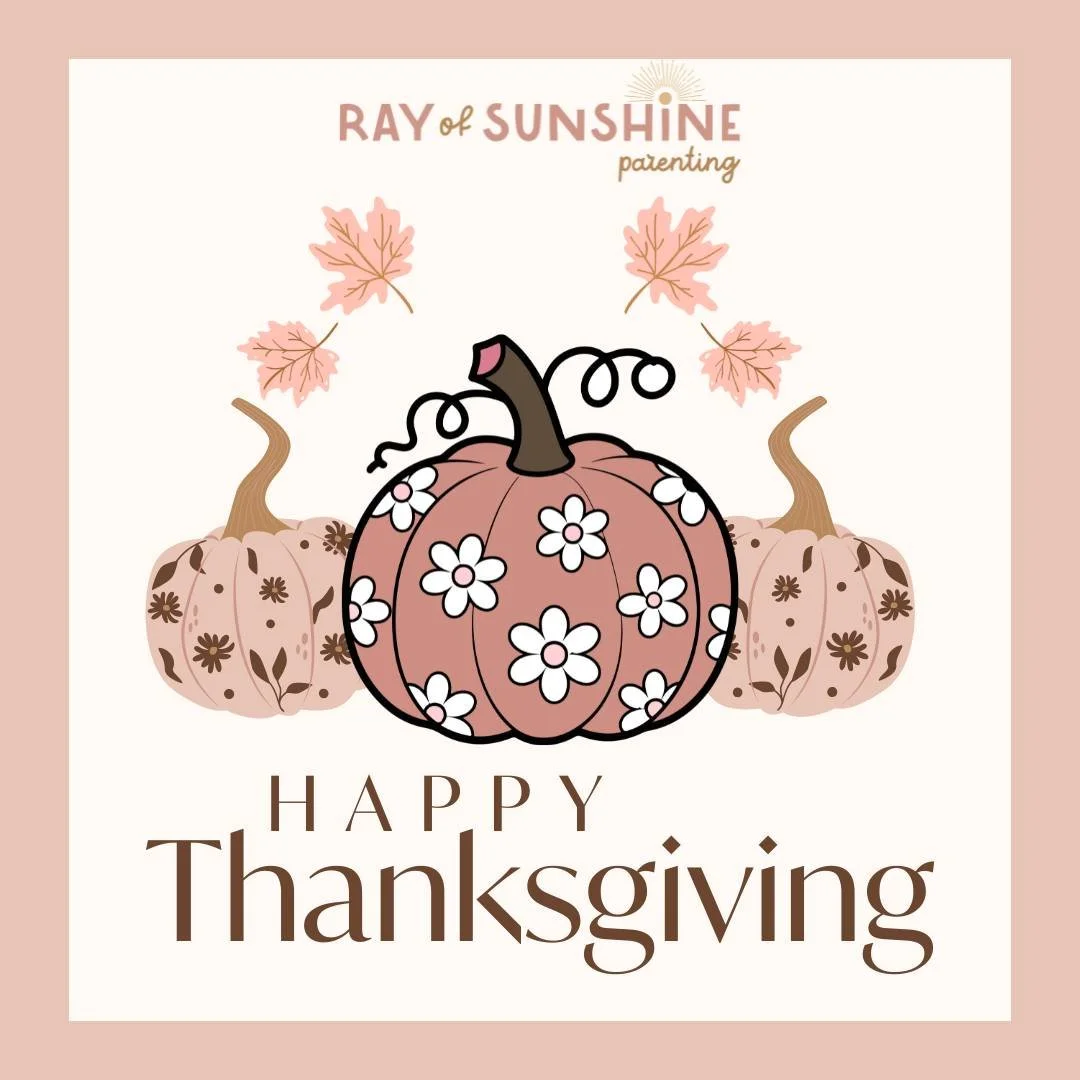 This Thanksgiving, we&rsquo;re grateful for the messy, magical, chaotic, and absolutely beautiful journey of parenting. From the giggles in the morning to the bedtime stories at night, every moment is a little spark of sunshine. ☀️

Today, let&rsquo;