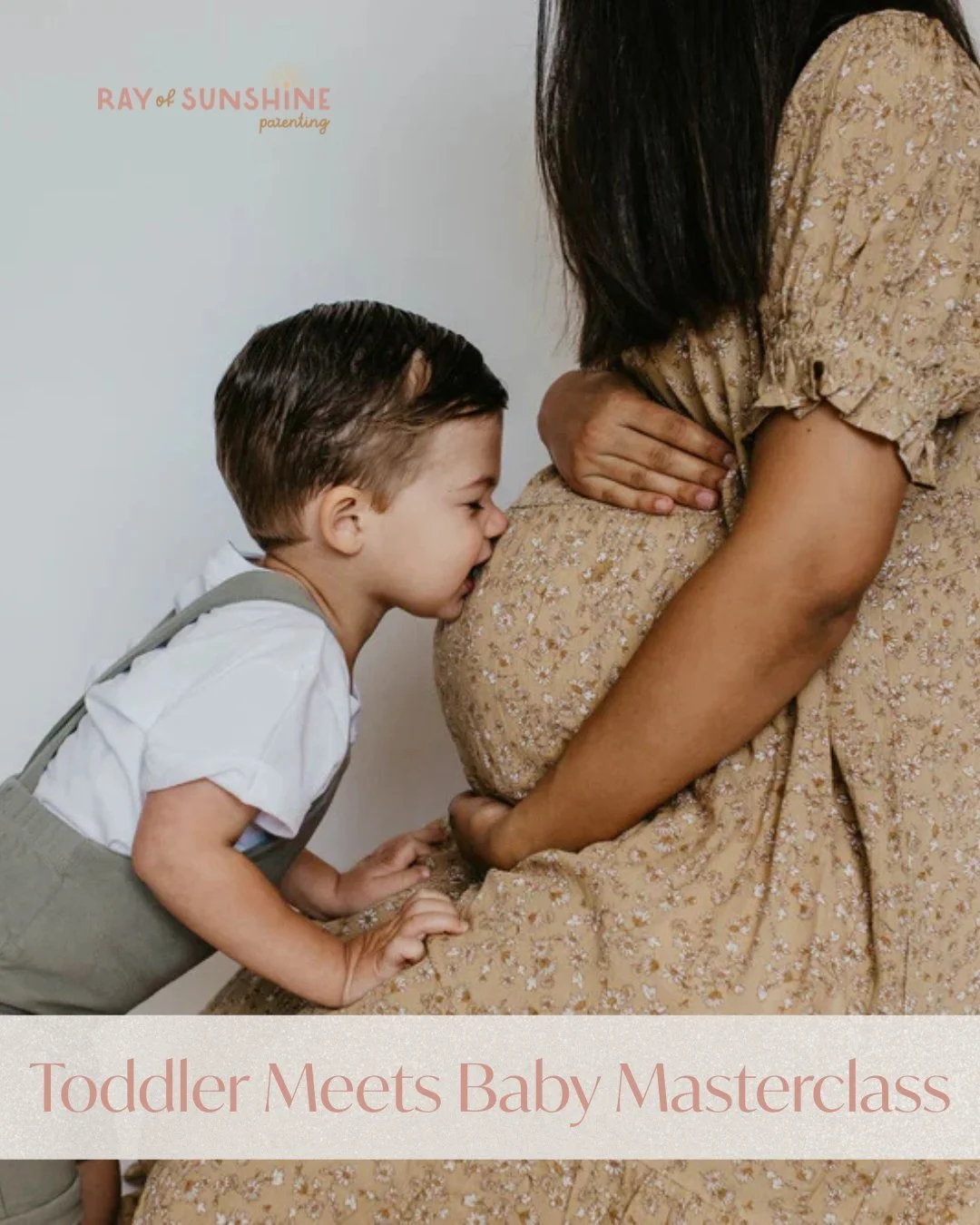 Preparing your toddler for a new baby doesn't have to be stressful.

In the Toddler Meets Baby Masterclass, you'll discover:
- Why the transition feels so big for your older child
- What their behavior is really saying during this change
- How to sup