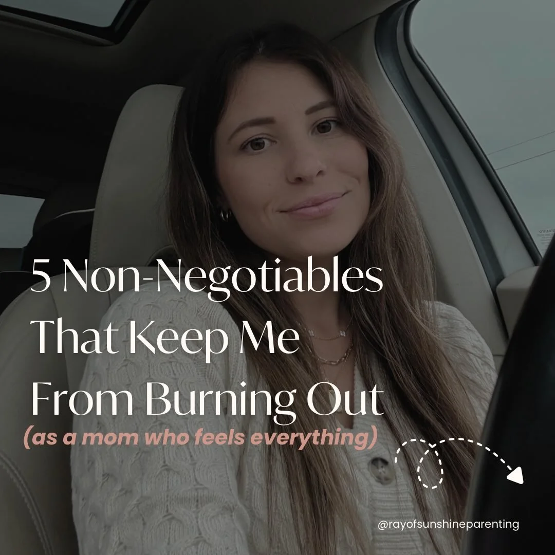 Being a highly sensitive mom means I feel everything.. my family&rsquo;s emotions, the weight of every decision, the pressure to always get it &lsquo;right.&rsquo;

It also means I burn out faster if I don&rsquo;t protect my energy.

These 5 tiny thi