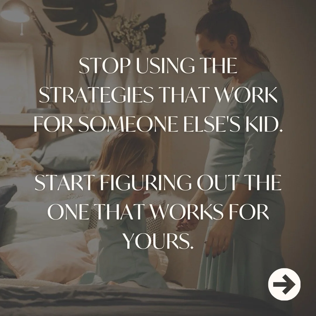 Your kid isn&rsquo;t broken. 
The strategy just wasn&rsquo;t built for them.

When parents stopped forcing one-size-fits-all advice and started understanding what their specific child actually needed? Everything changed.

If you want to learn how to 