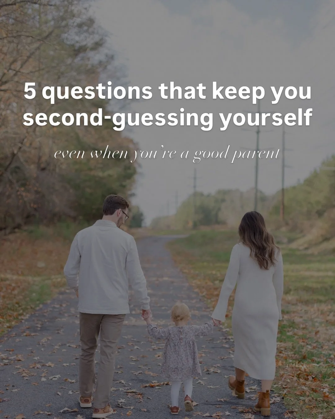 You already know your kid better than anyone else.

The problem isn&rsquo;t that you need more tips. 
It&rsquo;s just that you&rsquo;ve been taught to look *outside yourself* for the &ldquo;right&rdquo; answer.

Parenting isn&rsquo;t a 16-step script