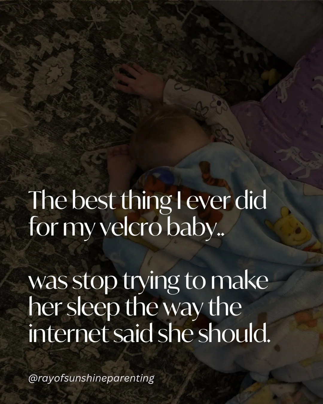 I stopped forcing every &ldquo;perfect&rdquo; bedtime rule.
I stopped treating every rough night like proof I was doing something wrong.
And I started paying attention to her instead of the advice threads.

Because the truth is, some kids just aren&r