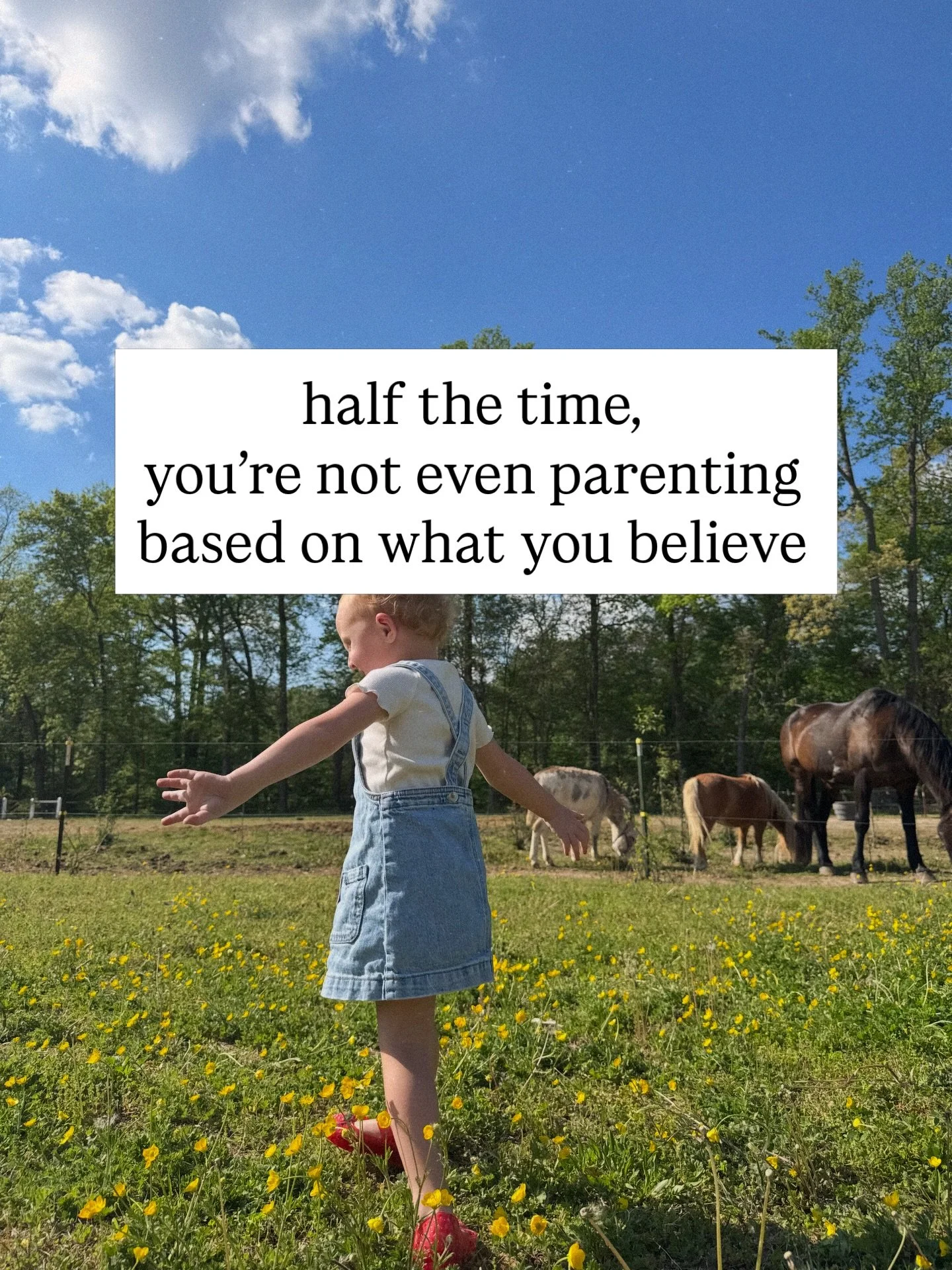 nothing feels more frustrating than correcting something over and over&hellip;
and it still not feeling right when you do it

because the issue usually isn&rsquo;t the behavior

it&rsquo;s that your response doesn&rsquo;t actually match what you valu