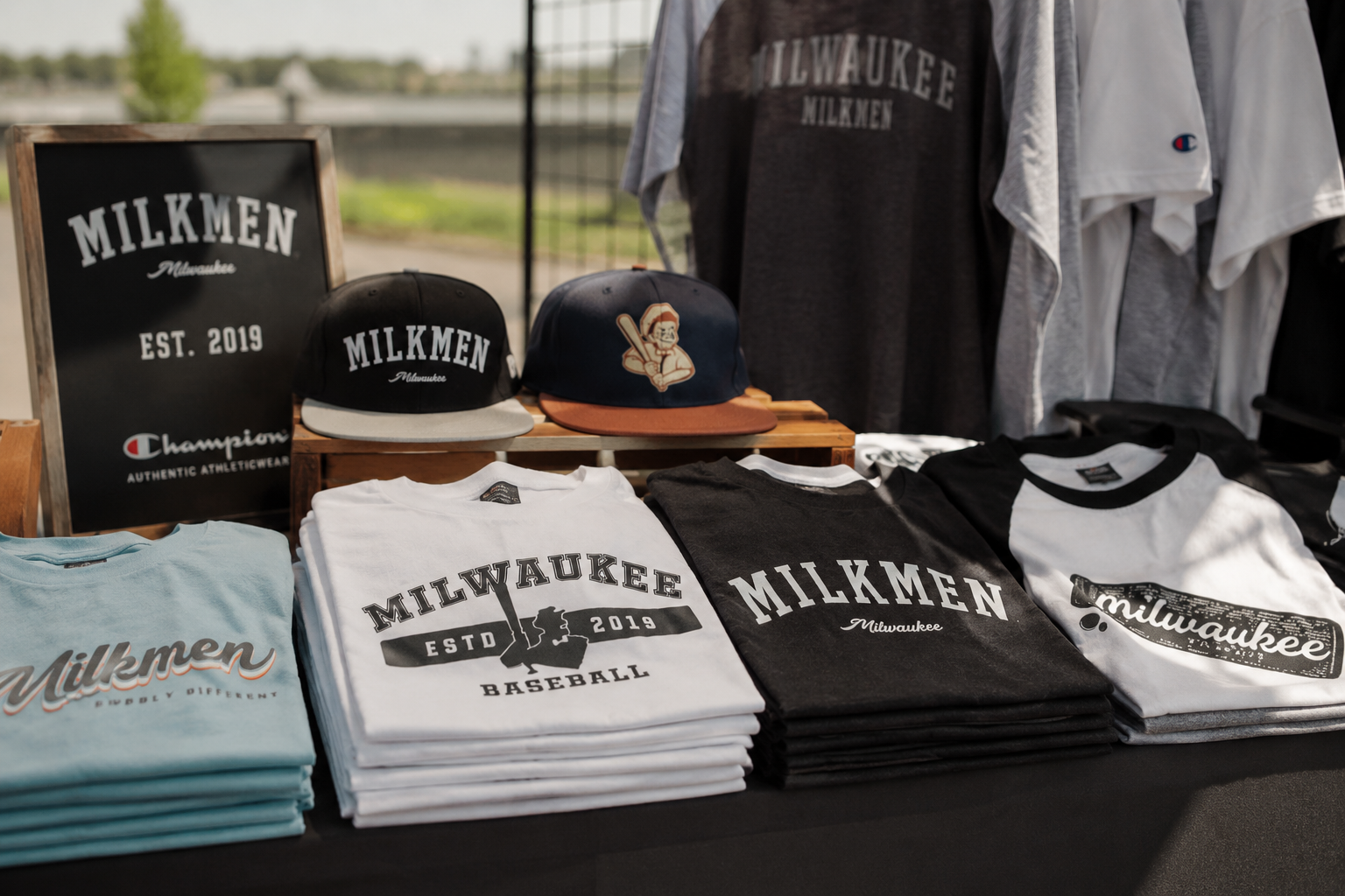 shirt designs for the Milwaukee Milkmen
