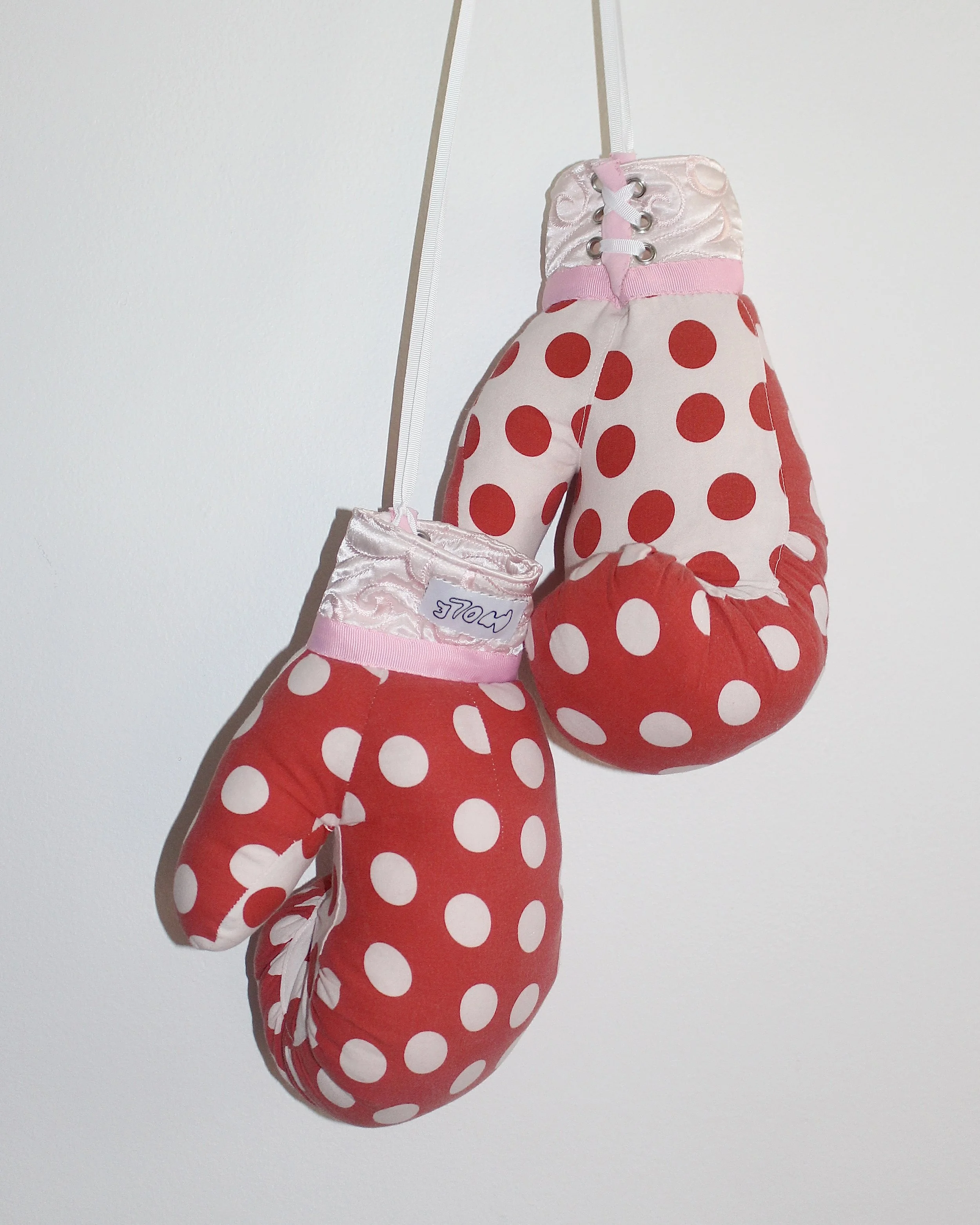 upcycled boxing gloves
