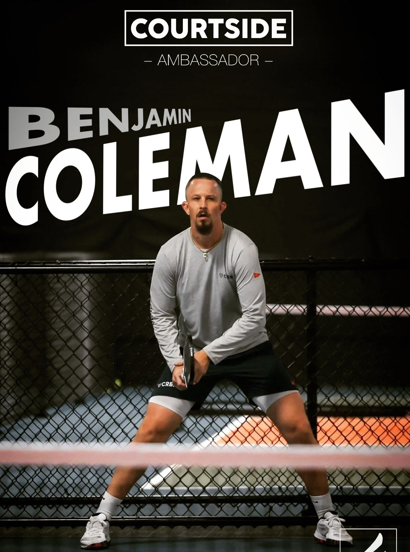 🚨 Big news 🚨
We&rsquo;re proud to welcome Benjamin Coleman as the very first Courtside Ambassador! 🔥

A leader in the NOVA Deaf Pickleball community, Ben brings passion, energy, and love for the game everywhere he goes. 

Exclusive drops, collabs,