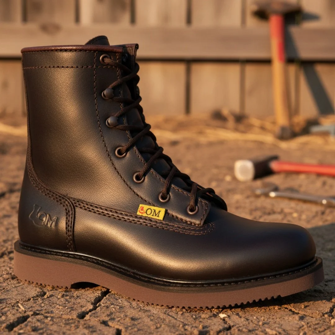 Modelo 245, color café, diseñado para uso rudo en campo y actividades diarias.